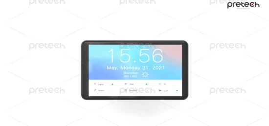 スマート ホーム オートメーション タブレット コントロール ディスプレイ タッチ スクリーン ウォール マウント Poe パネル タブレット ウォール マウント パワー Android タブレット PC カスタマイズ