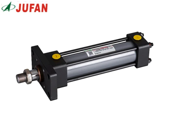Jufan デザインは中国製の複動タイロッド油圧シリンダーをカスタマイズしました - Hc2